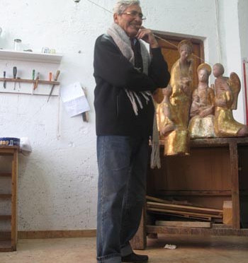 Falleció el escultor Antonio Campillo, penúltimo Doctor Honoris Causa de la Universidad de Murcia