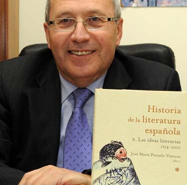 José María Pozuelo, director de “Las ideas literarias (1214-2010): “Lo que sabemos de la humanidad durante siglos, lo conocemos por lo que nos ha dejado la literatura”