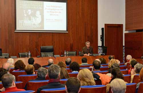 'La Misiones Pedagógicas en la Región de Murcia'.Pedro Luis Moreno Martínez. Salón de grados F. Derecho- Campus de La Merced