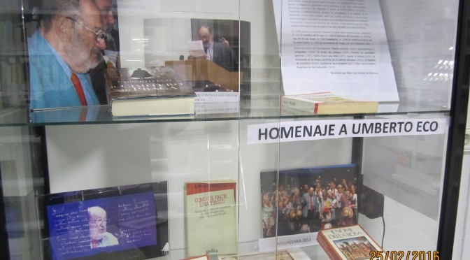 Homenaje a Umberto Eco en la Biblioteca Nebrija