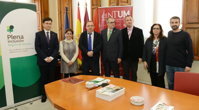 La UMU recibe el premio Laurel de la federación Plena Inclusión Región de Murcia
