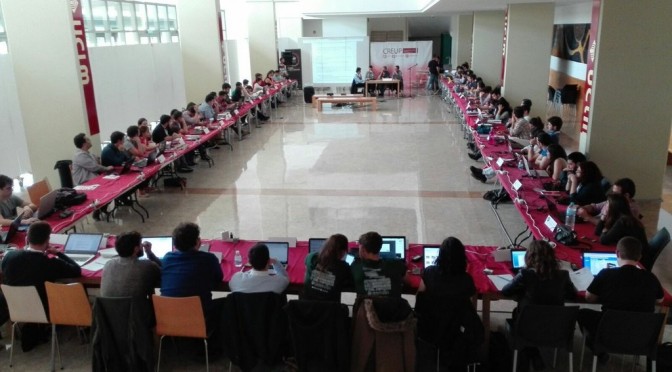 Los representantes estudiantiles de las universidades españolas se unen al Pacto por la Universidad Pública de la Región