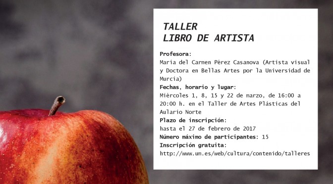 TALLER LIBRO DE ARTISTA