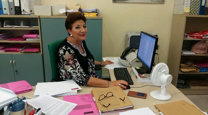 Pepa Ortuño: una secretaria enamorada de su trabajo