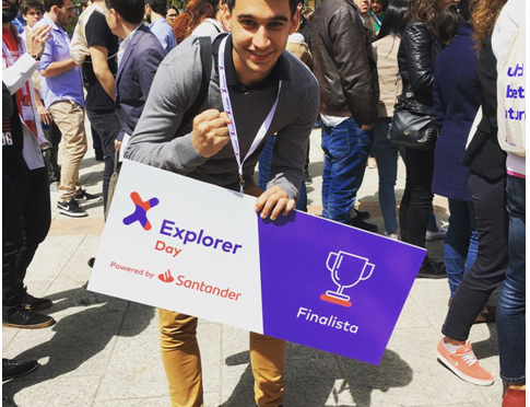 Premiado un estudiante emprendedor de la Universidad de Murcia en el ´Explorer Day 2018´