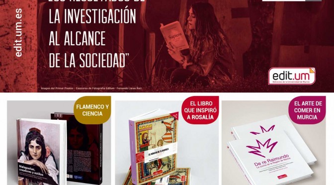 La Universidad de Murcia participa en la Feria del Libro 2019