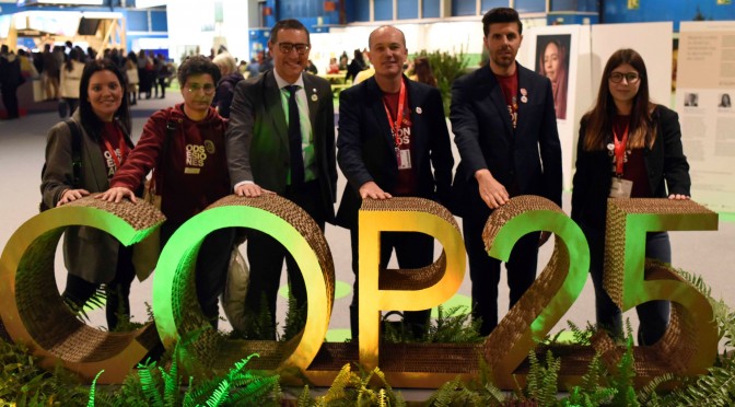 La Universidad de Murcia expone el proyecto ODSesiones en la COP25