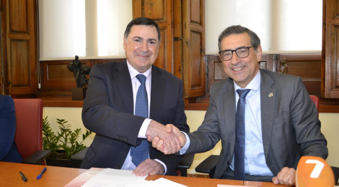 La Universidad de Murcia y el Ayuntamiento de Librilla firman un convenio para crear una sede permanente en el municipio