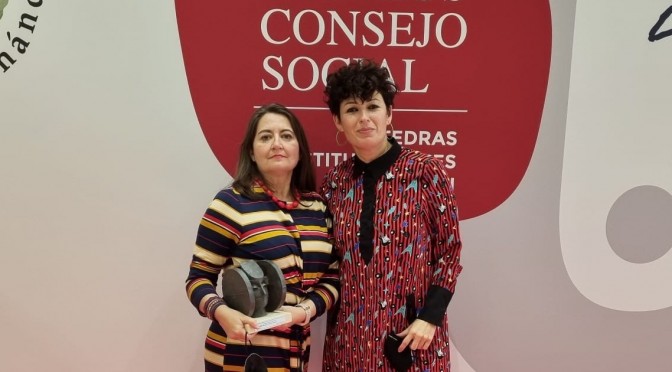 Premio de la Cátedra Annetta Nicoli a Isabel Tejeda