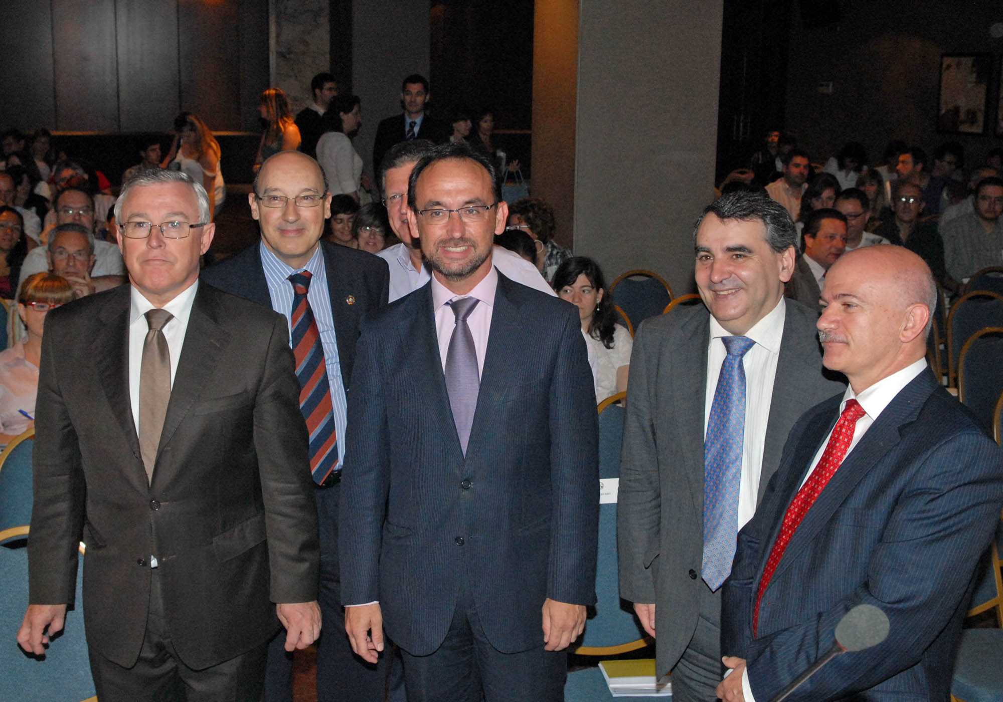 José Antonio Cobacho, Federico Gutiérrez-Solana, Salvador Marín, Juan José Moreno y Eduardo Osuna