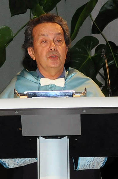 El filósofo Francisco Jarauta fue el encargado de pronunciar el discurso inaugural.