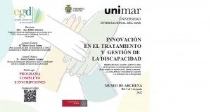 Curso UNIMAR - Innovación y Gestión de la discapacidad